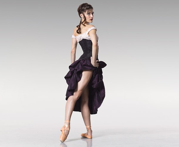 Pittsburgh Ballet Theatre's Eva Trapp. Photo by Lois Greenfield.