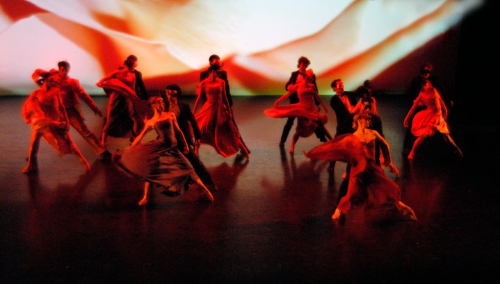 The Capulet's Masked Ball in Mario Radacovsky's Romeo & Juliet. Photo by Terzes Photography.