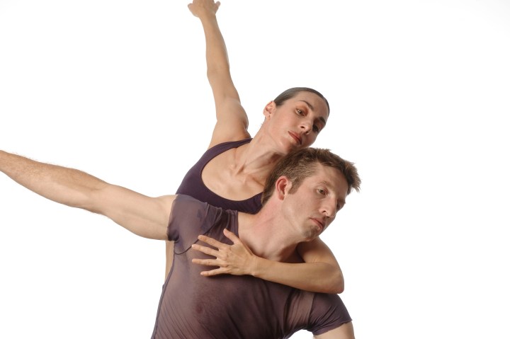 GroundWorks DanceTheater dancers Felise Bagley and Damien Highfield. Photo by Dale Dong.