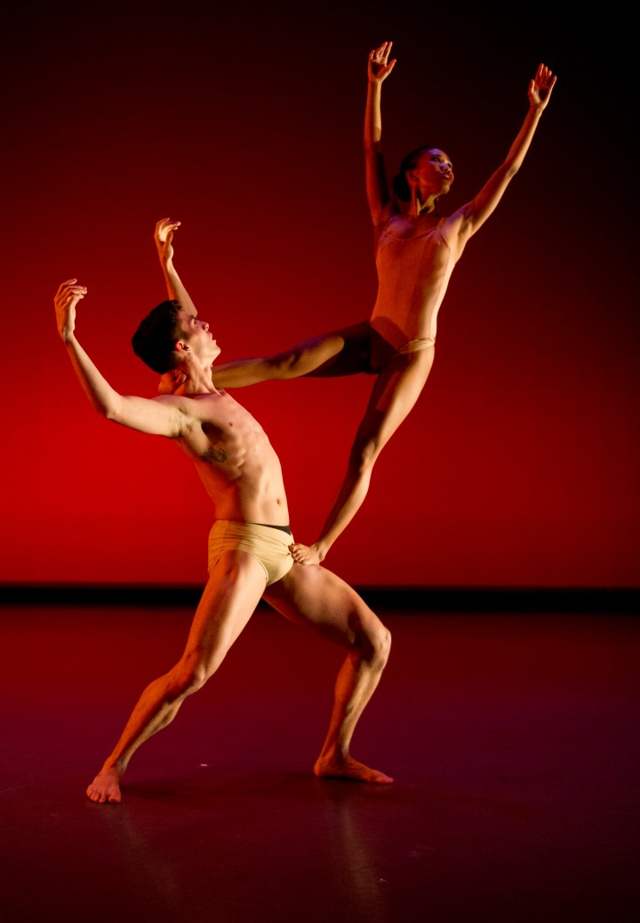 Oscar Carrillo and Vanessa Guinto in Garfield Lemonius' "Flight". Photo by Jeff Swensen.