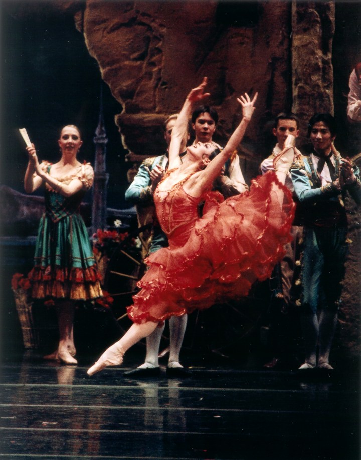 Former principal dancer Ying Li in PBT's Don Quixote. Photo by Rich Sofranko. 