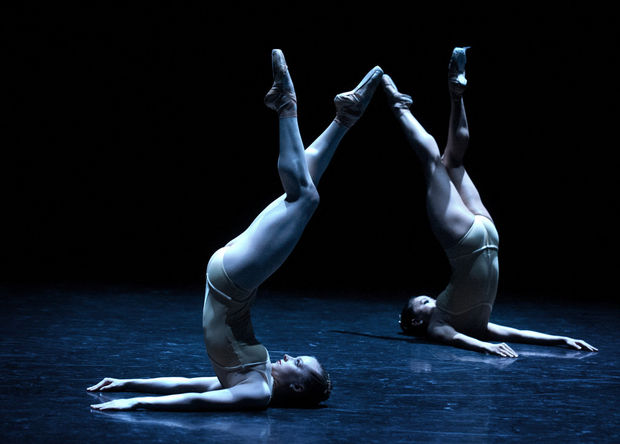 Grand Rapids Ballet dancers in Annabelle Lopez Ochoa's "Memorias Del Dorado" . Photo by Chris Clark.
