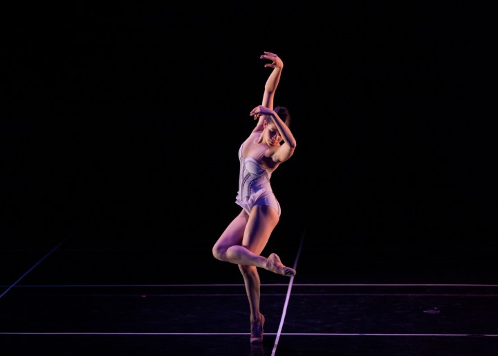 Dancer Seia Rassenti in Norbert De La Cruz lll's "Square None".  Photo by Rosalie O'Connor.