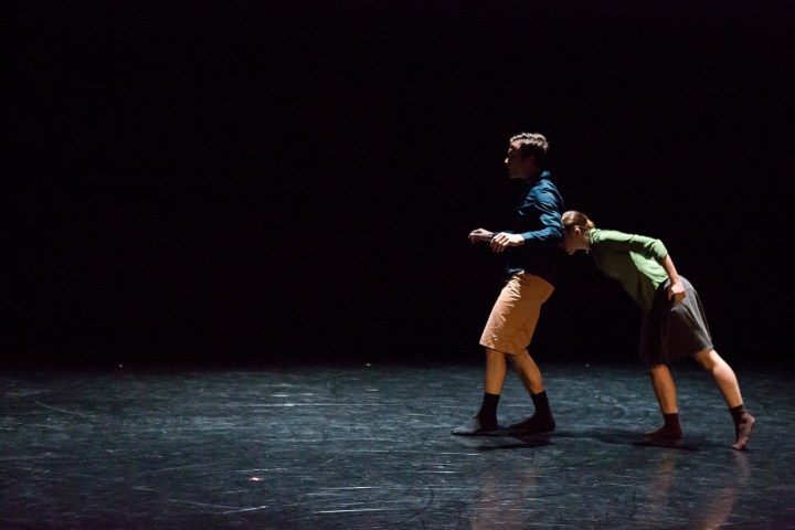 BalletMet dancers Karen Wing and Gabriel Gaffney Smith in Gustavo Ramirez Sansano's "Lovely Together". Photo by Jennifer Zmuda.