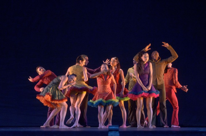 Ballet Hispanico dancers in Eduardo Vilaro's "Asuka".