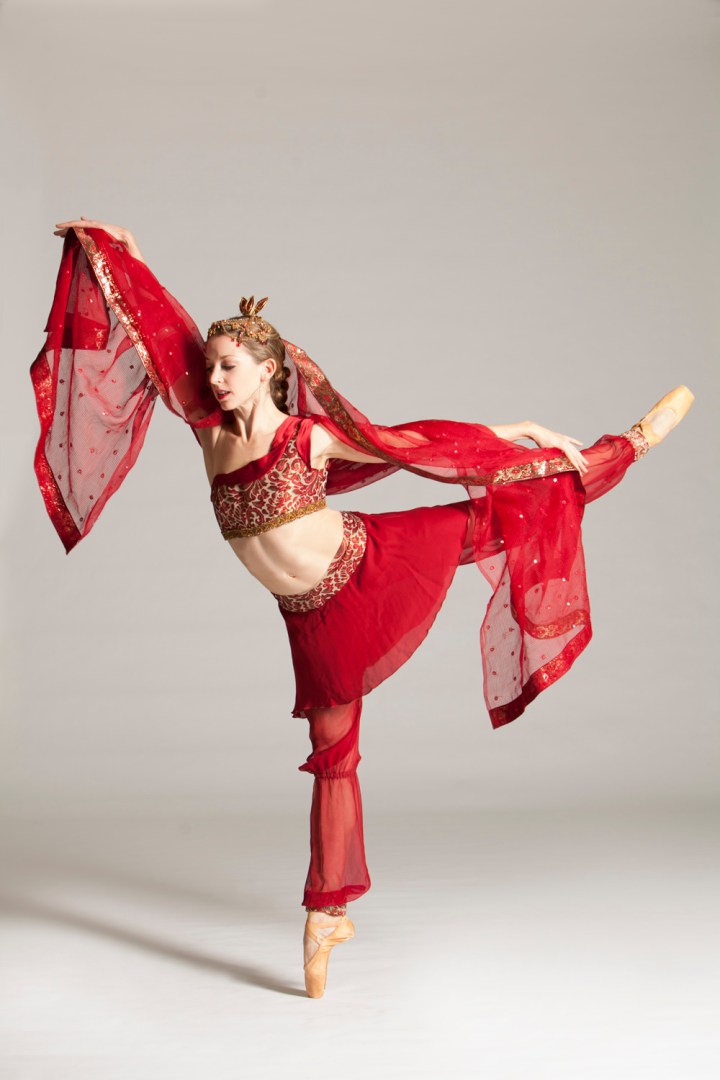 PBT will perform "La Bayadere" April 17-19, 2015 at the Benedum Center. Pictured is dancer Alexandra Kochis. Photo by Duane Rieder.