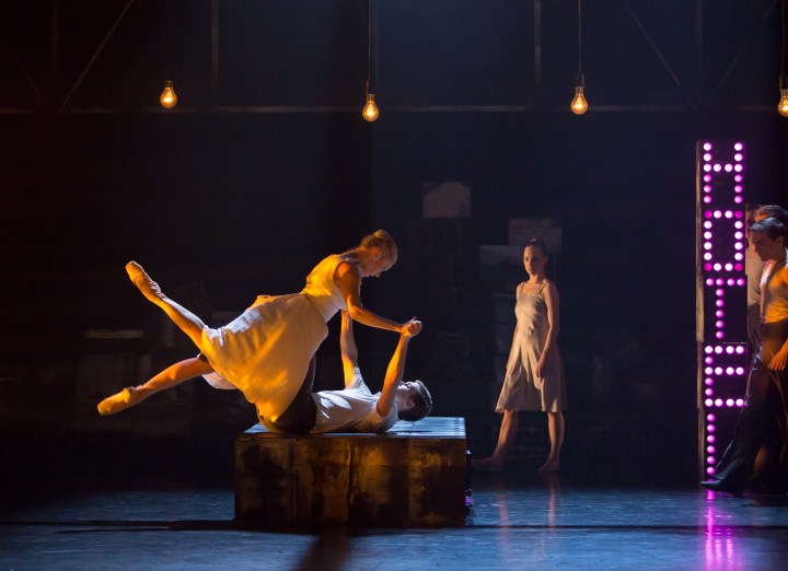 Eve Mutso as Blanche DuBois with Andrew Peasgood in Nancy Meckler and Annabelle Lopez Ochoa’s 