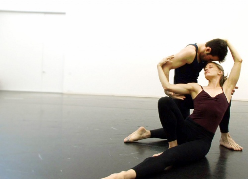 Dancers Robert Kleinendorst and Amy Young in a scene from 