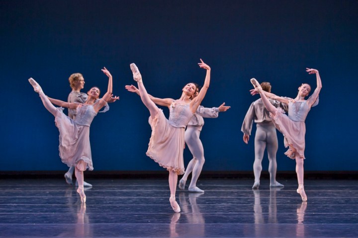 BalletMet dancers in George Balanchine's 