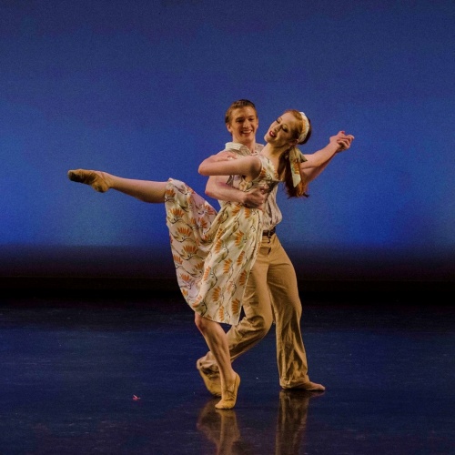 Steven Houser and Gretchen Steimle in James Sofranko's The Sweet By and By. Photo by Scott &amp; Kate Rasmussen 500px